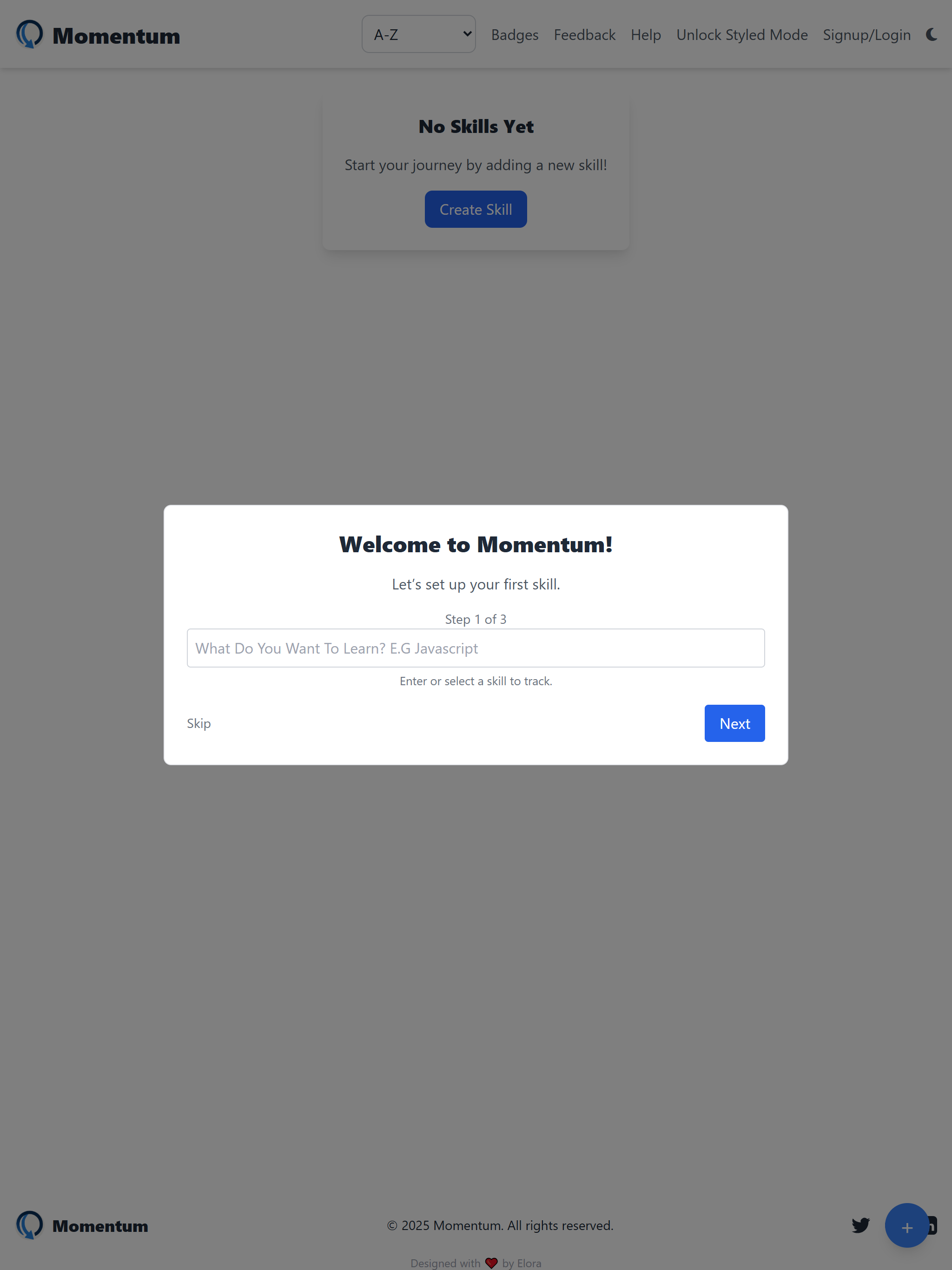 Momentum Preview